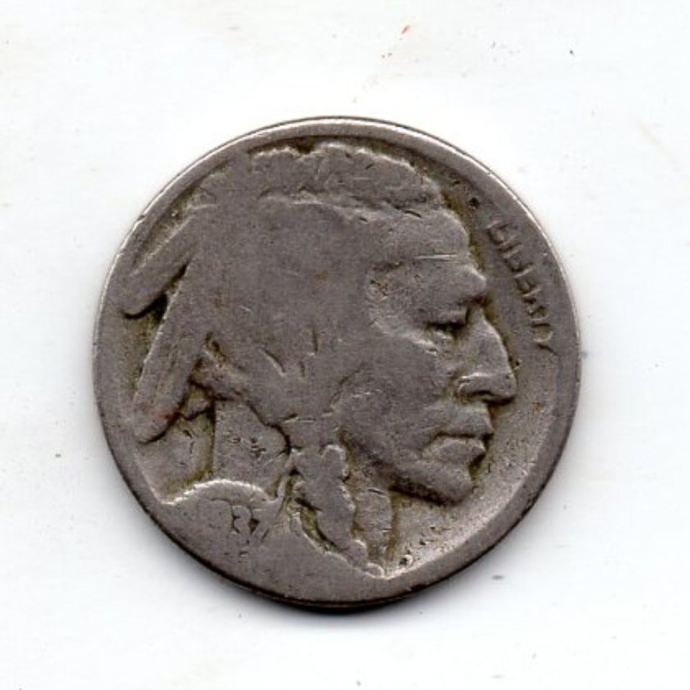 Worn date Buffalo (Indian Head) Nickel